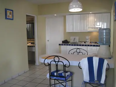 Una cocina o zona de cocina en Cerritos Resort