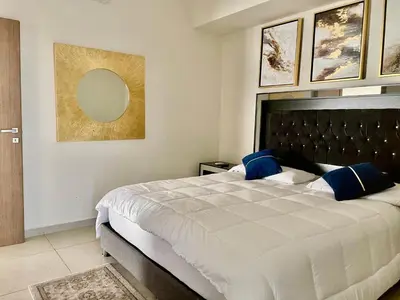 Cama o camas de una habitación en Blush & View