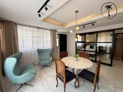 Una cocina o zona de cocina en Loft en centro histórico de Mazatlán!