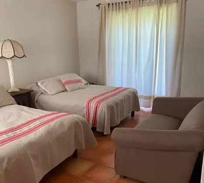 Cama o camas de una habitación en Casa Paloma