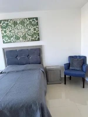 Cama o camas de una habitación en Faava Departamentos