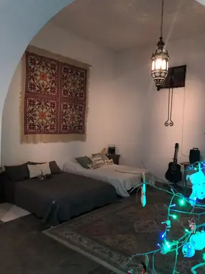 Cama o camas de una habitación en Casa Historica Colonial