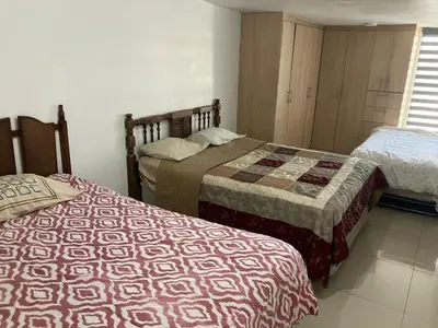 Cama o camas de una habitación en Casa de Huéspedes Encanto Raramuri
