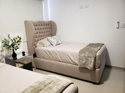 Zona de estar de Casa de lujo en privada Castaño