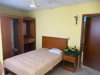Cama o camas de una habitación en Apartamento del mar