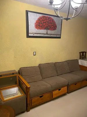 Zona de estar de Apartamento del mar