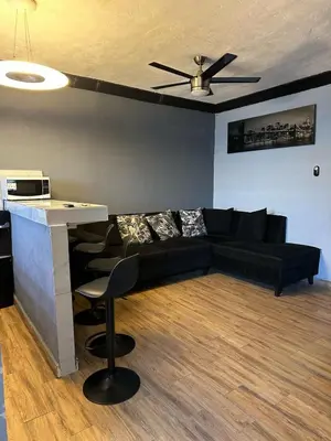 Zona de estar de Departamento Mateos 504
