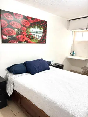 Cama o camas de una habitación en Cómodo departamento 2 cerca del centro de gobierno , CAS, Consulado , CRIT