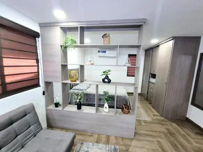Zona de estar de Elegante Loft Pitagoras 1