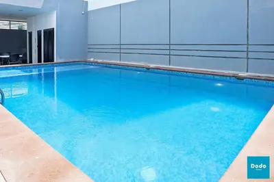 Piscina en o cerca de Residencial a 5 min. de plaza comercial