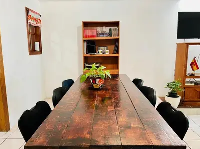 Una televisión o centro de entretenimiento en Residencia en Villa Juarez, Chihuahua