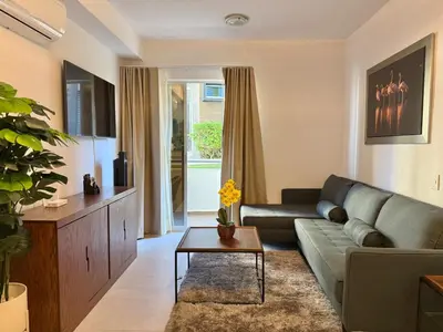 Zona de estar de Family apartment with great amenities - bluu 103