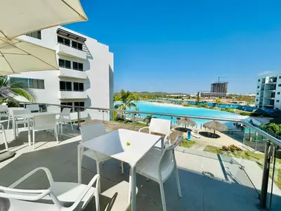 Piscina en o cerca de Family apartment with great amenities - bluu 103