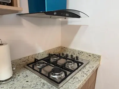 Una cocina o zona de cocina en Family apartment with great amenities - bluu 103