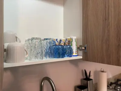 Una cocina o zona de cocina en Family apartment with great amenities - bluu 103