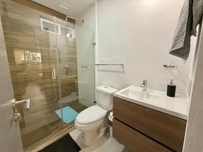 Un baño de Family apartment with great amenities - bluu 103