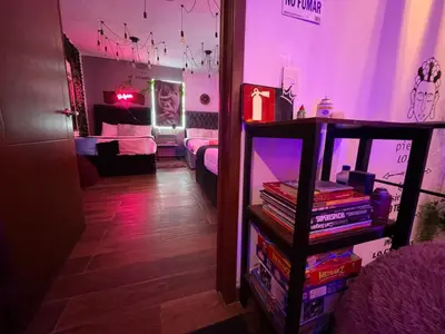 Cama o camas de una habitación en La casa de gusgus
