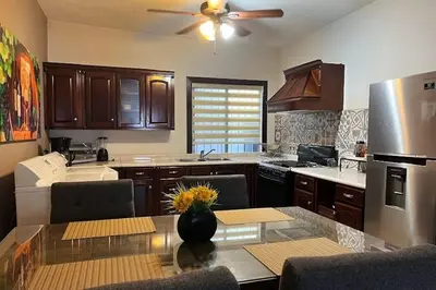 Una cocina o zona de cocina en Departamento Residencial Campestre