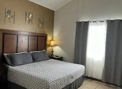 Cama o camas de una habitación en Departamento Residencial Campestre