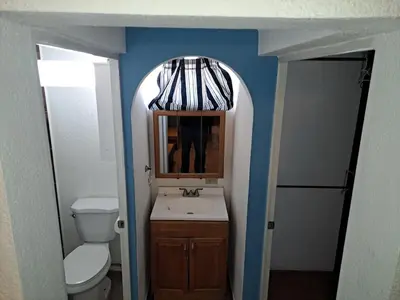 Un baño de Casa en Huepac