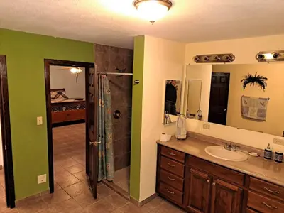 Un baño de Casa en Huepac