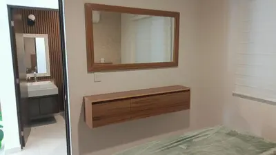 Cama o camas de una habitación en Oceanna Condos de Mar apartamento frente al mar