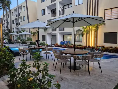 Piscina en o cerca de New Oceanfront Apartment