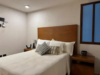 Cama o camas de una habitación en Elegant space in the historic center By PH