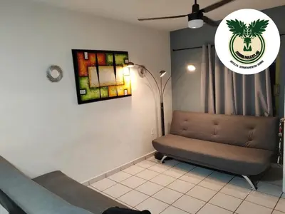 Zona de estar de Departamentos Torre D Mazatlán