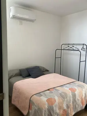 Cama o camas de una habitación en Departamento Marina Mazatlán