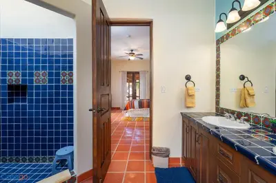 Un baño de Casa Libélula peaceful and charming