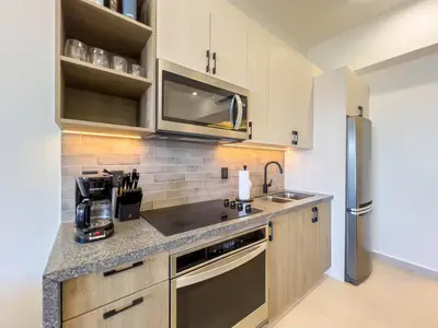 Una cocina o zona de cocina en Danzante Bay Oceanfront 2 BR Beach & Golf