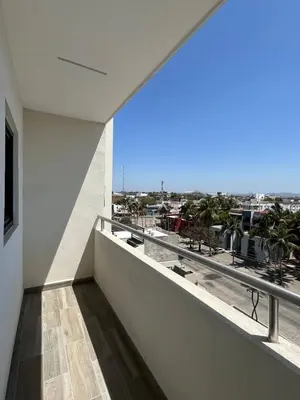 Un balcón o terraza de Departamento frente al malecón de Mazatlán