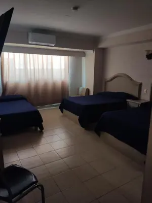 Cama o camas de una habitación en Hotel del Paseo