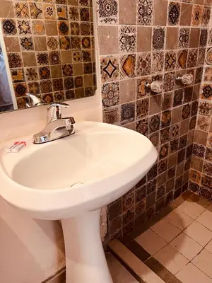 Un baño de Eco-Hotel
