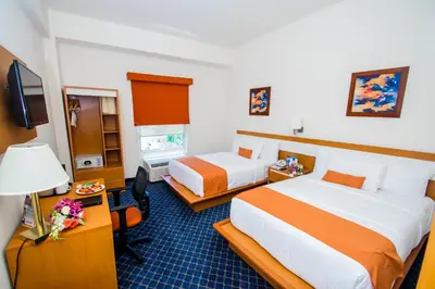 Cama o camas de una habitación en Sleep Inn Monclova