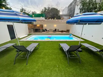 Piscina en o cerca de Padrisima Casa con Alberca Privada para Hasta 18 Personas