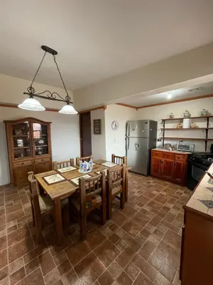 Una cocina o zona de cocina en Casa De la Rosa