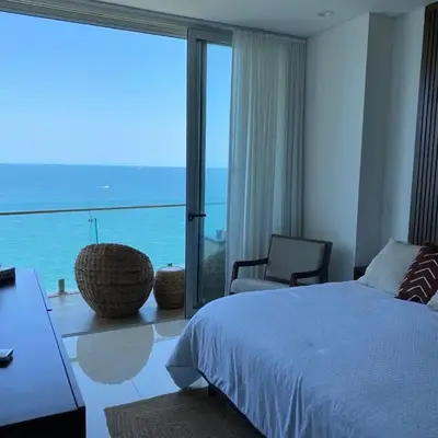 Lujoso y Bonito Apartamento a Orilla de Playa