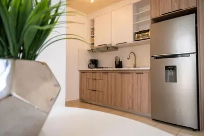Una cocina o zona de cocina en Departamento Palo Verde