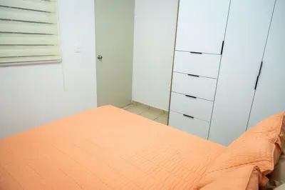 Cama o camas de una habitación en Departamento Palo Verde