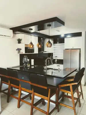 Una cocina o zona de cocina en Casa Punta Esmeralda Beach, Pools, Kayaks