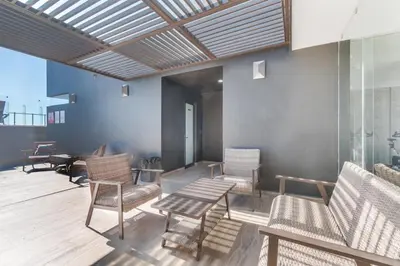 Zona de estar de Spectacular Ocean View with Homeoffice Space