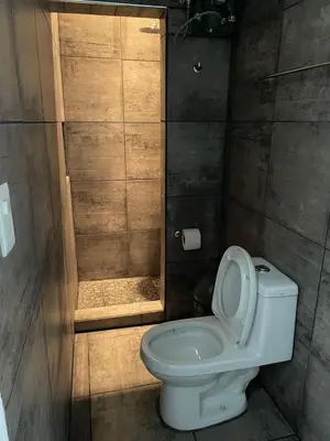 Un baño de Bonito Loft en el corazón de Arteaga, Coahuila