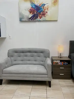 Zona de estar de Bonito Loft en el corazón de Arteaga, Coahuila
