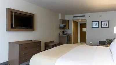 Cama o camas de una habitación en Holiday Inn Express & Suites Chihuahua Juventud by IHG