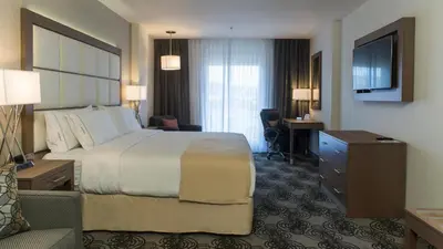 Cama o camas de una habitación en Holiday Inn Express & Suites Chihuahua Juventud by IHG