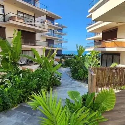 New beachfront apartment!