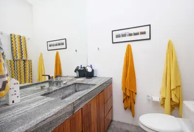 Un baño de Casa Cascada - Luxury Home with Pool and Views