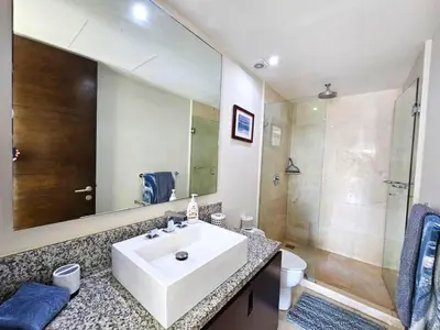 Un baño de Oceanview Luxury Condo at Peninsula Mazatlán